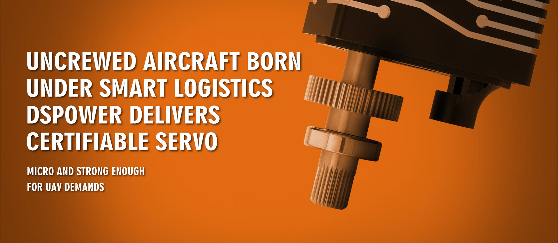 UAV servo