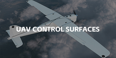 UAV rudder control servo
