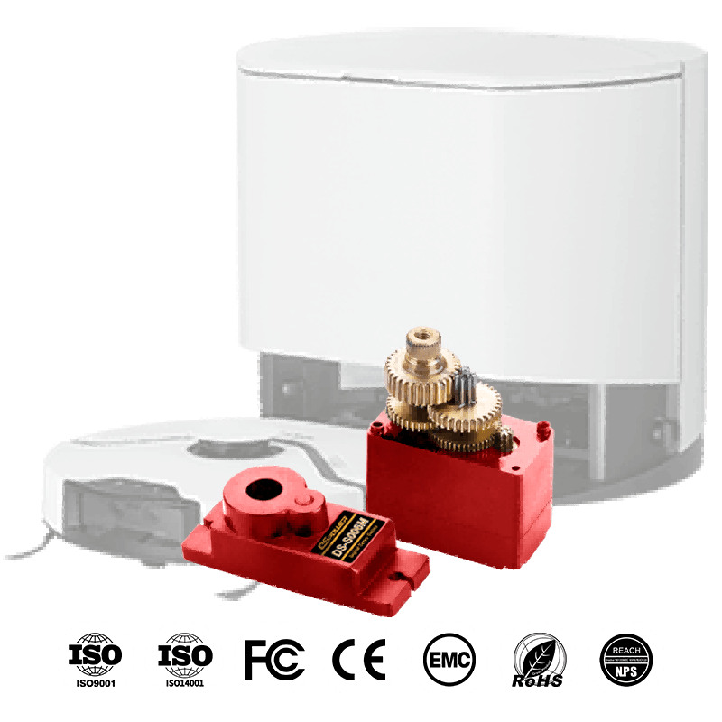 Mikroservomotor vysavače