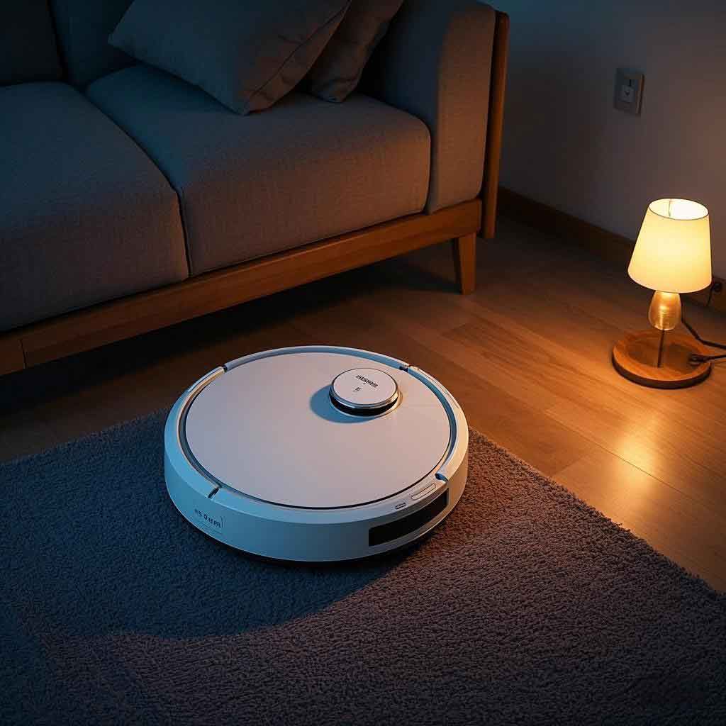 Robotic vacuum cleaner
