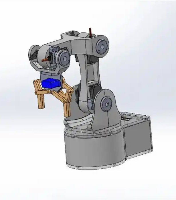 Desktop robotic arm servo