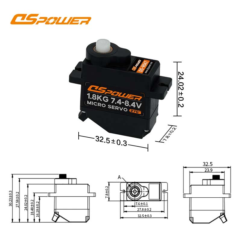 Robotic dog joint micro actuator