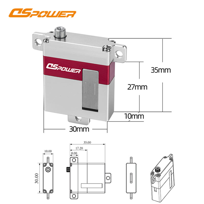 Helicopter-Tail-Rotor-Precision-Servo