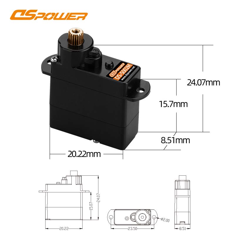 4.3g digital servo motor