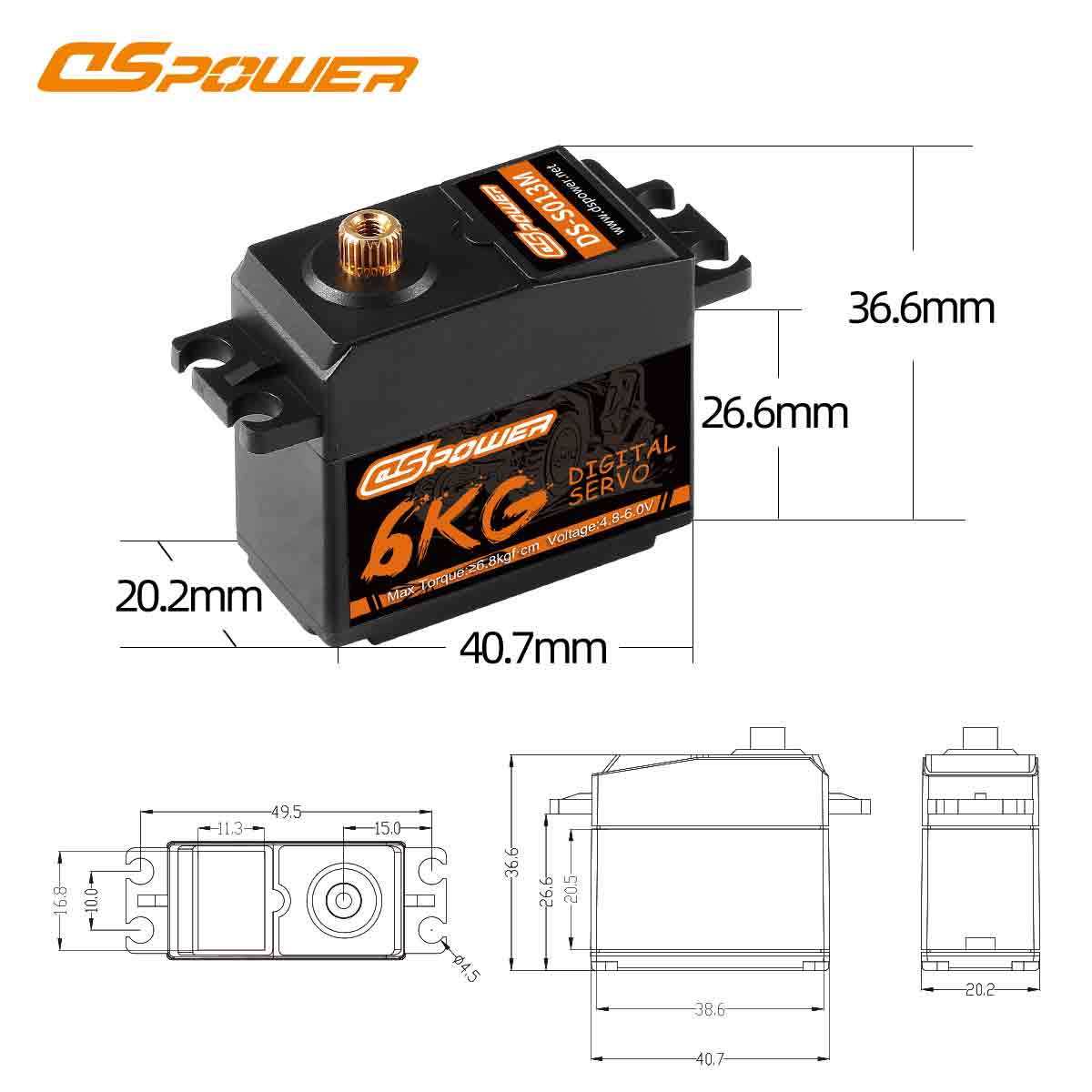 Waterproof Servo for Smart Toilet Seat Adjustment-STEAM Robotics Servo Supplier for Classroom Kits-Best D3-S013M Servo for Smart Lock Installation USA