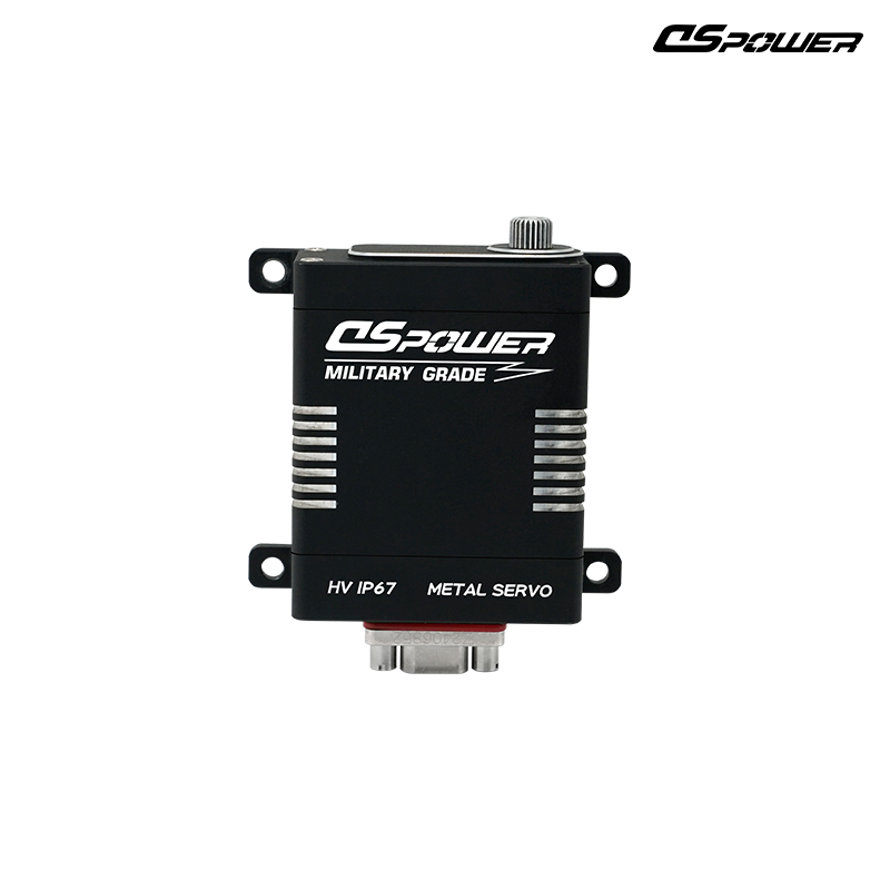 IPX7 Waterproof Heavy-Duty Servo-Dual Magnetic Encoder Drone Servo-Military Drone Aileron Servo Motor