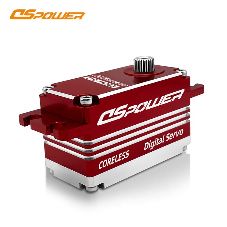 Anodized Aluminum Servo for Salt Fog Environments-Coreless Servo 0.1s Response for Endoscopes-H003 15kg 24V Servo IP67 Rated