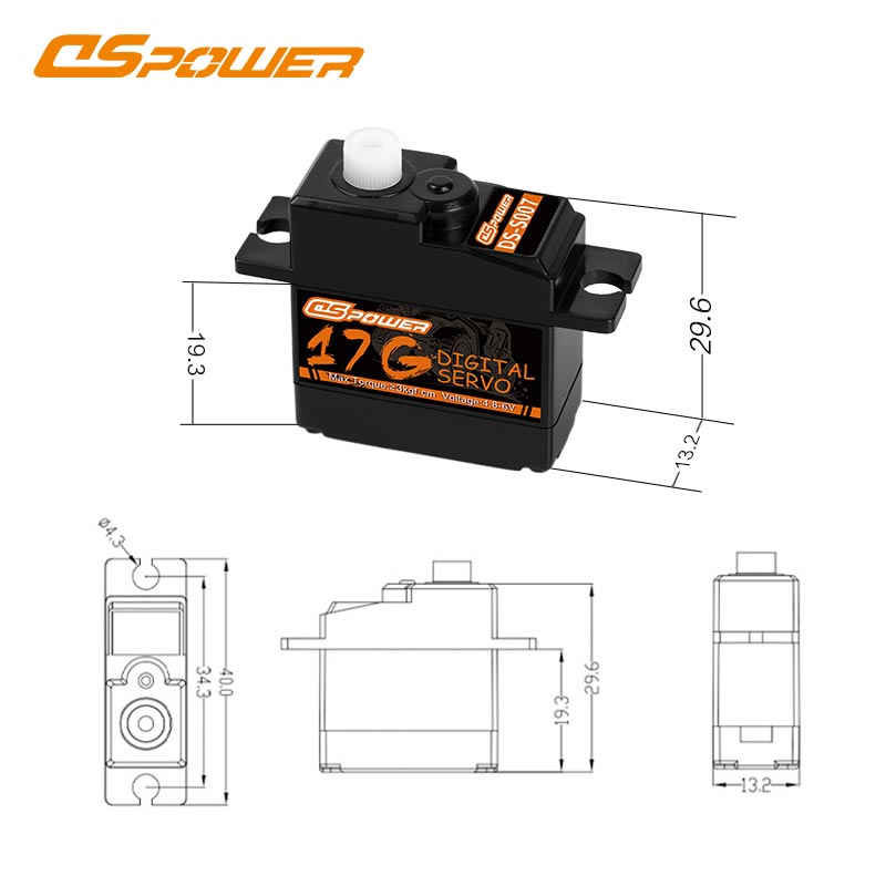 Best DS-S007 Servo for WLtoys 144016 Upgrades-Robot Joint Actuator for Heavy Loads-RC Rock Crawler Steering Servo