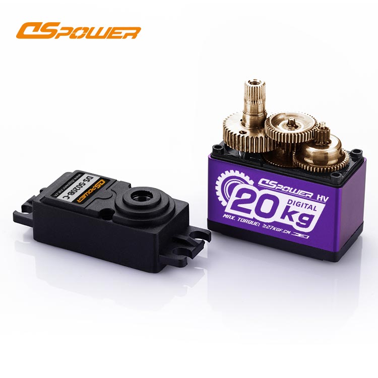 0.08s/60° High-Speed Response Actuator-Full Metal Gear Servo -40°C to 85°C-DS-S020B 2.5kg·cm Torque 24V Servo